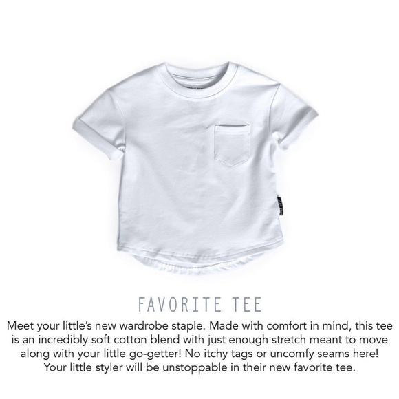 NWT Little Bipsy Favourite Tee - White - 0-3M - Picture 5 of 5